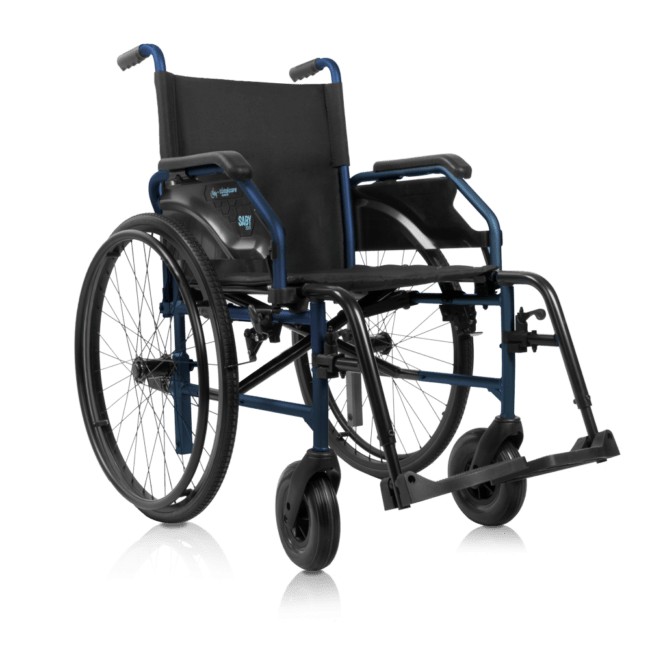 SILLA DE RUEDAS ALUMINIO SABY